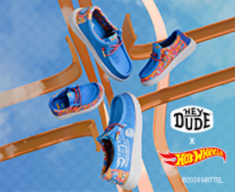 HEYDUDE X HOT WHEELS