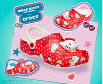 CROCS X HELLO KITTY